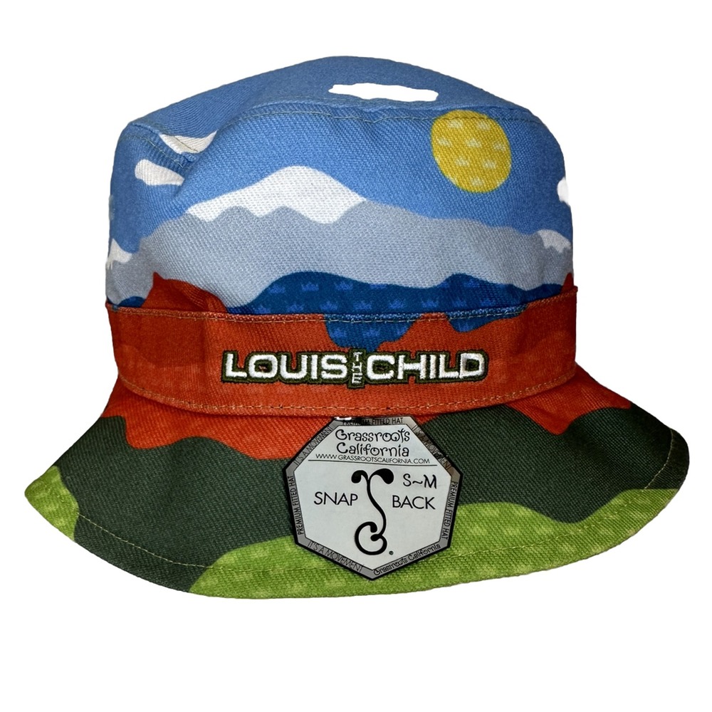 Louis the Child Bucket Hat Limited Edition California Grassroots Cloud Mountain